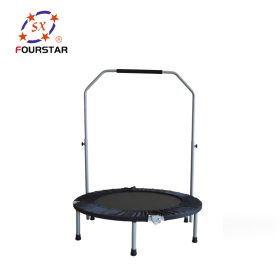 door mini fitness trampoline with support handle