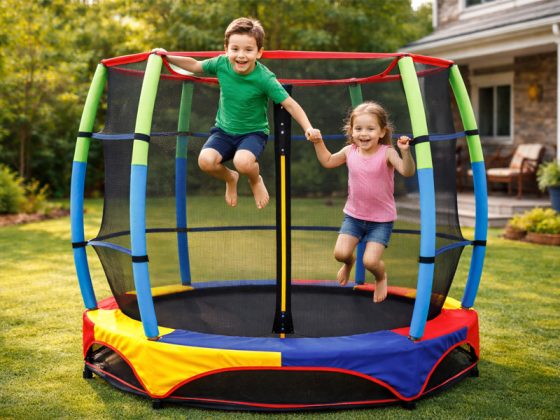 4 Reasons a Family Trampoline Helps Kids Grow Stronger (Balance, Confidence & Fun)